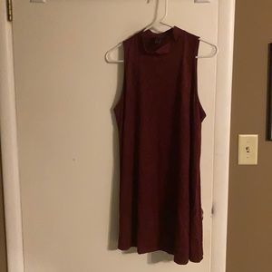 Forever21 suede sleeveless dress